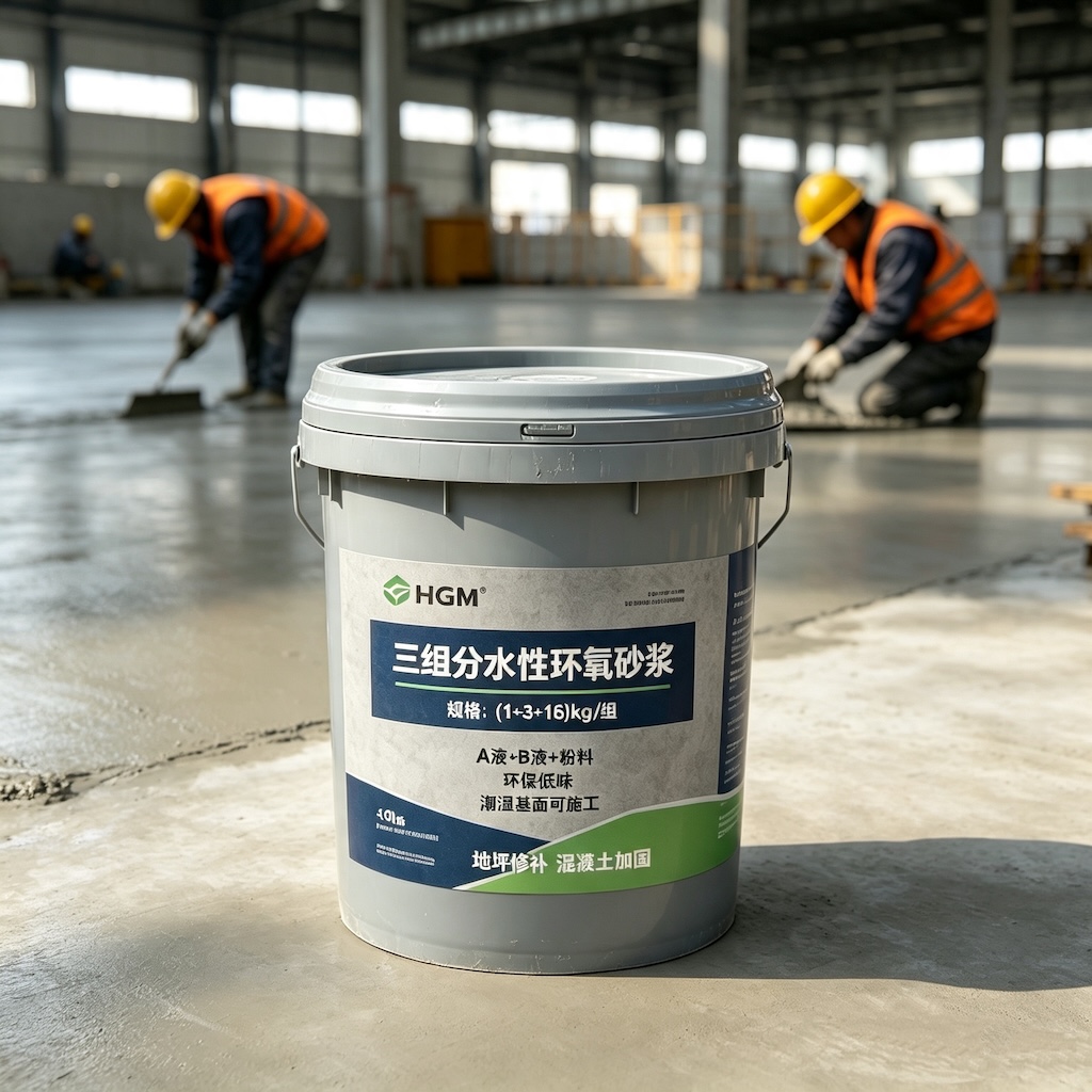 绵竹三组份水性环氧砂浆